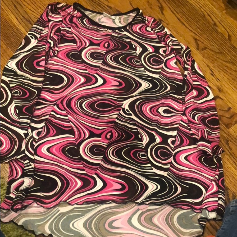 Girlfriends girls polyester top